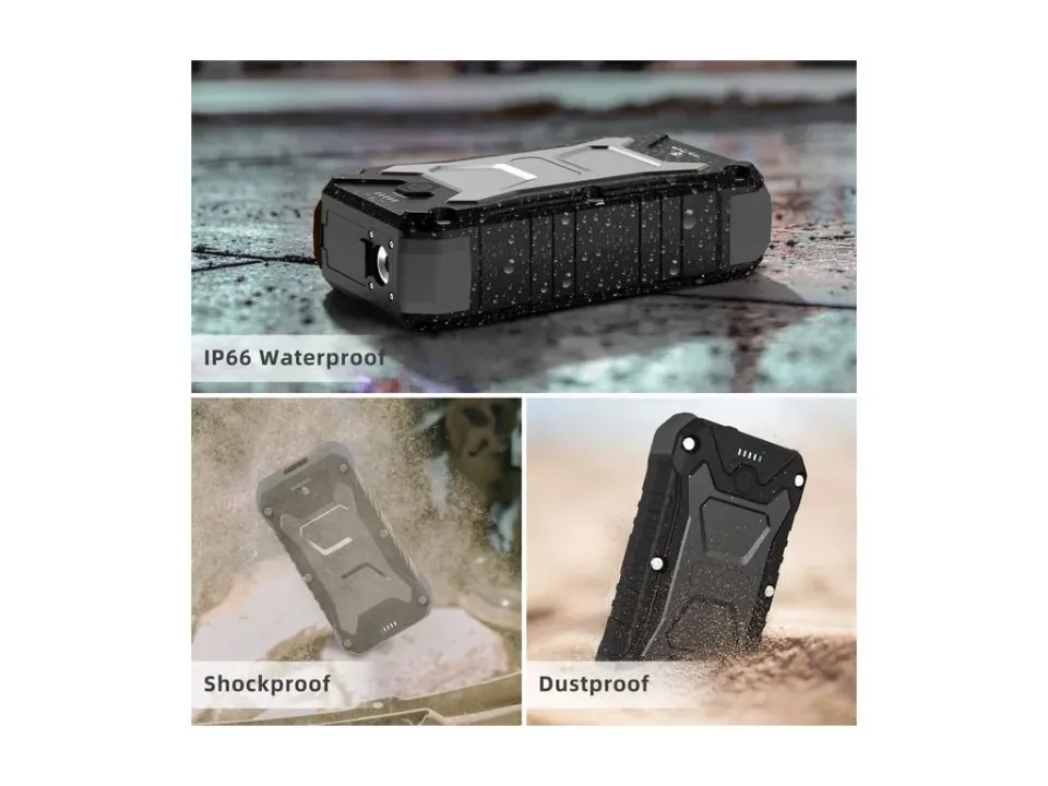 Viking outdoorová powerbanka SKADI I, 10000 mAh, bezdrátové nabíjení