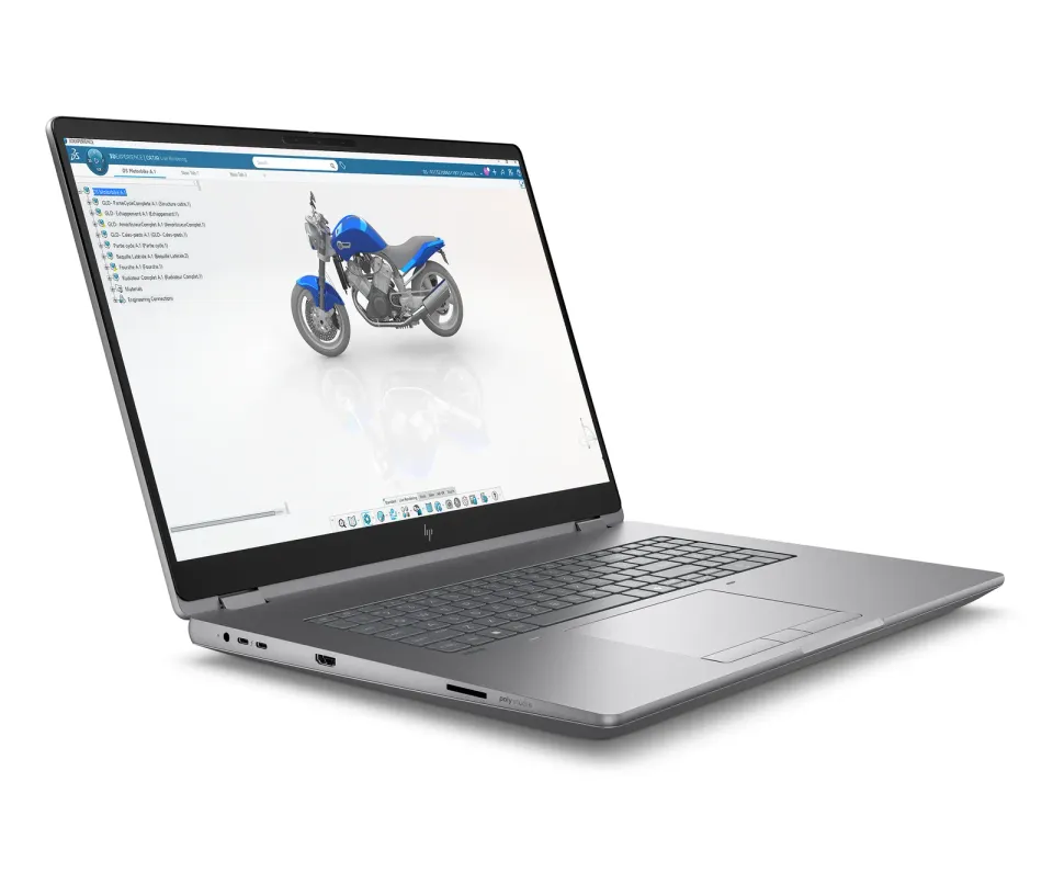 HP NTB Zbook Fury 18 G1i Ultra 7 255HX, RTX PRO 1000 8GB Bl, 1x32GB,1TGB,WQXGA 500n,WiFi7,BT,NFC,FpS,SCR,Win11Pro,3y pur