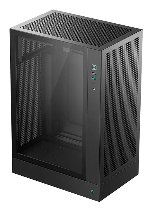 DEEPCOOL Case CH170 PLUS, ATX, Průhledná bočnice, černá