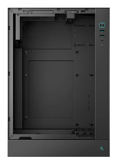 DEEPCOOL Case CH170 PLUS, ATX, Průhledná bočnice, černá