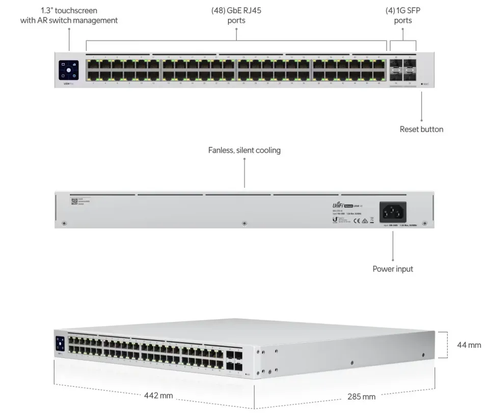 UBIQUITI USW-48 - UniFi Switch 48