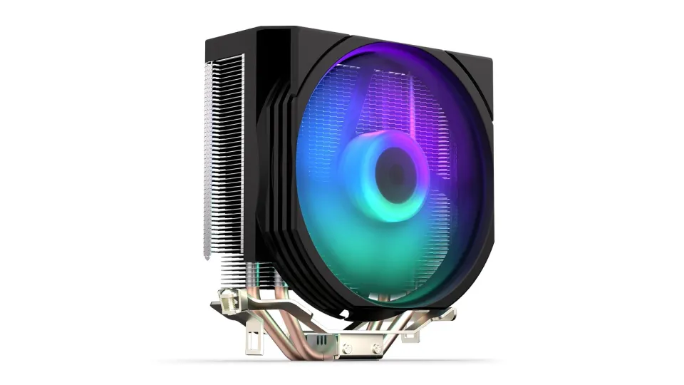 Endorfy chladič CPU Spartan 5 ARGB / 120mm ARGB fan / 2 heatpipes / kompaktní i