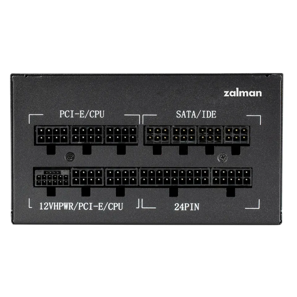 Zalman zdroj ZM1000-TMX2/ 1000W / ATX3.0 / active PFC / modulární / 80 Plus Gold