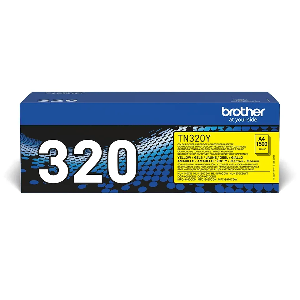 Brother - TN-320Y, toner žlutý (1 500 str.)