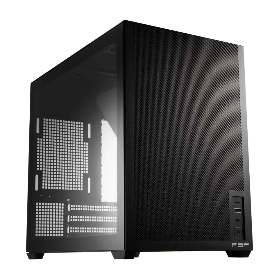 FSP S210-B/Micro ATX/Transpar./Černá