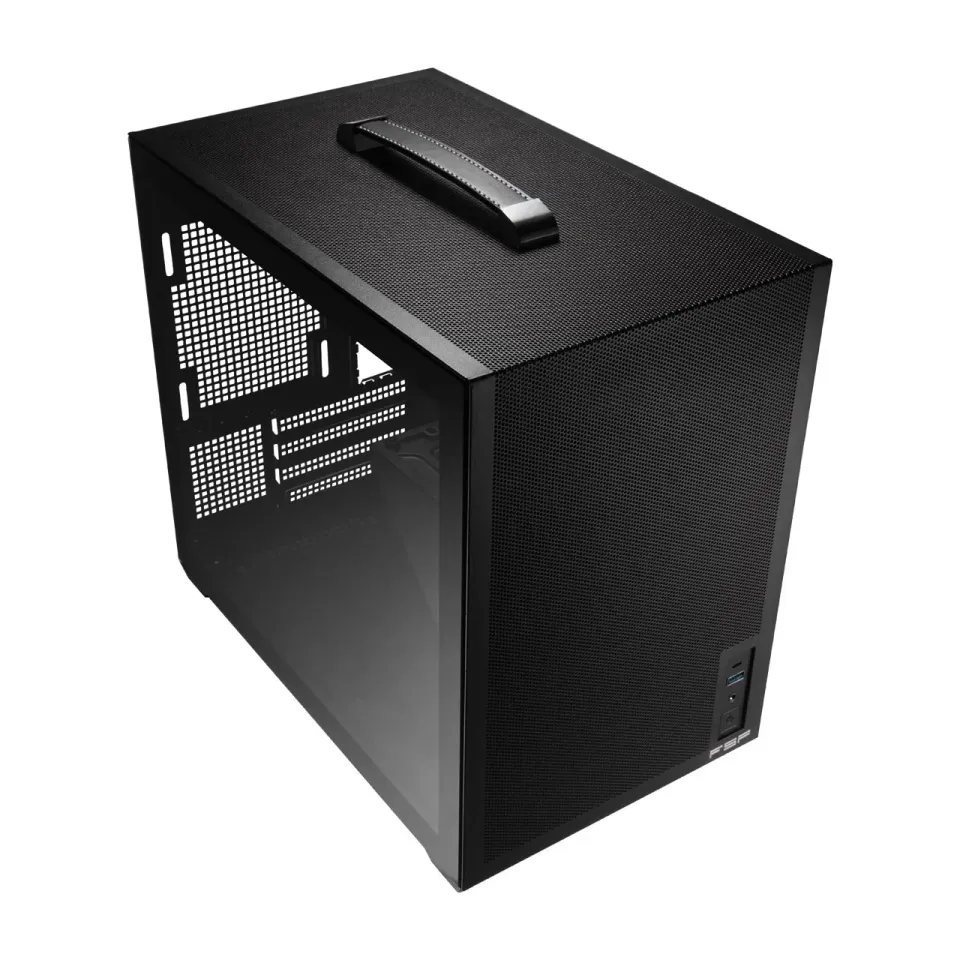 FSP S210-B/Micro ATX/Transpar./Černá