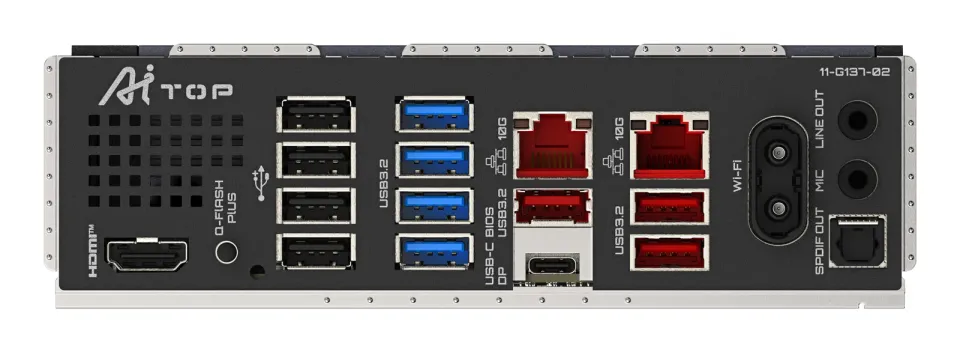 GIGABYTE MB Sc AM5 B850 AI TOP, AMD B850, 4xDDR5, 1xUSB4, 1xHDMI, WI-FI, ATX