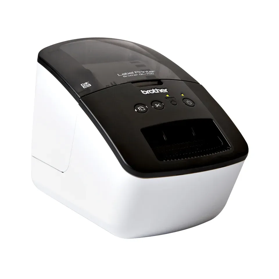 BROTHER tiskárna štítků QL-700 - 62mm, termotisk, USB, Profesionální Tiskárna Štítků