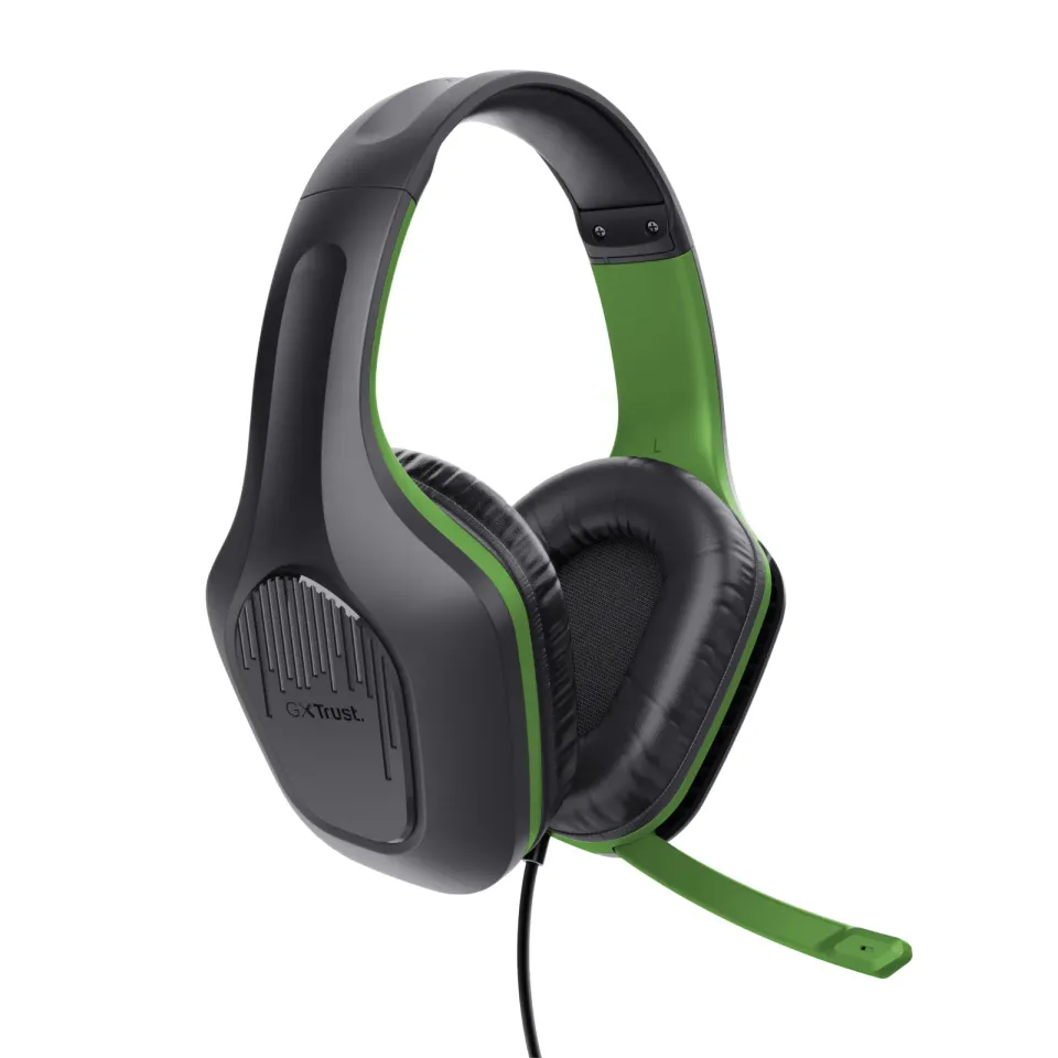 TRUST Herní sluchátka GXT 415X ZIROX zelená