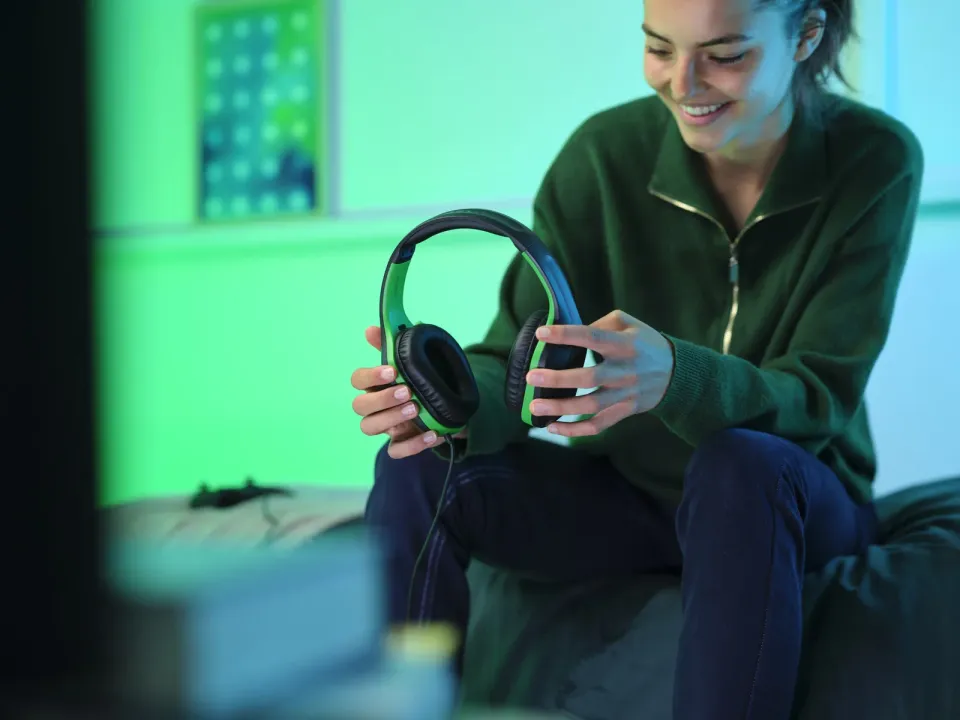 TRUST Herní sluchátka GXT 415X ZIROX zelená