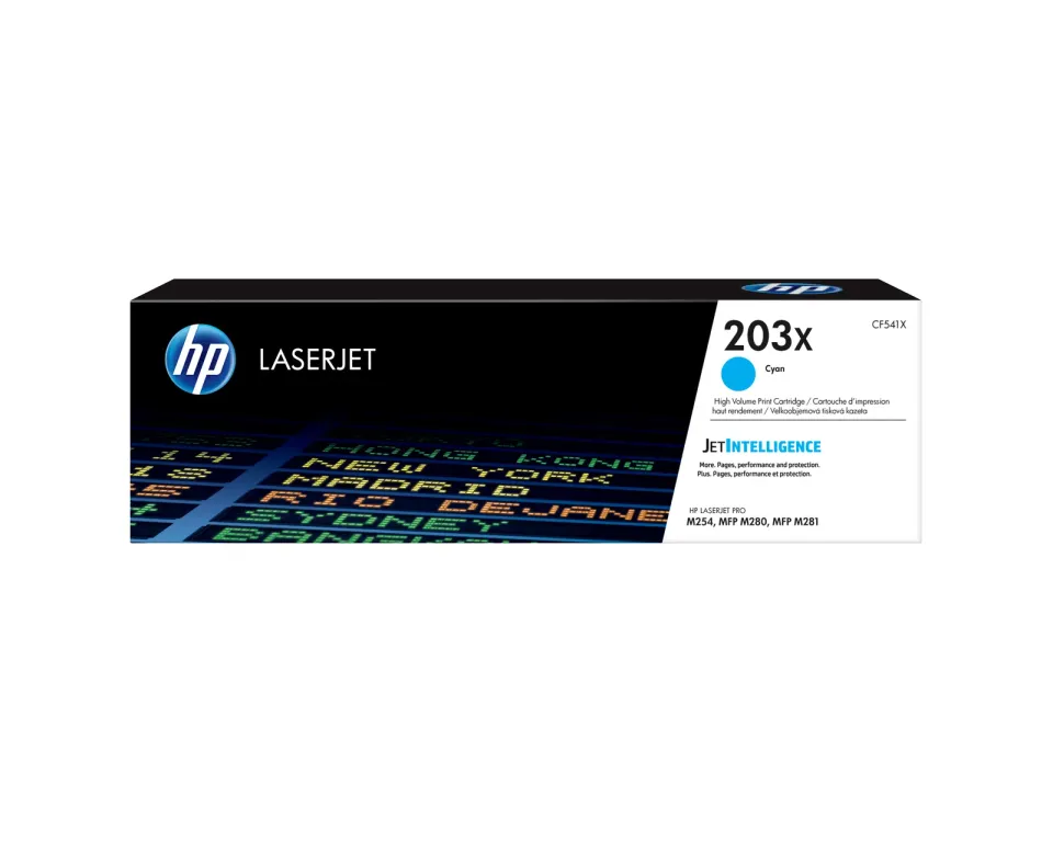 HP 203X High Yield Cyan Orig. LJ Cartridge,CF541X