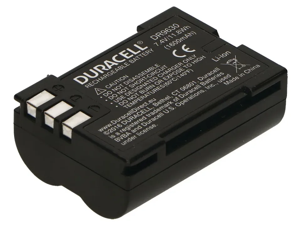 DURACELL Baterie - DR9630 pro Olympus BLM-1, černá, 1400 mAh, 7.4V