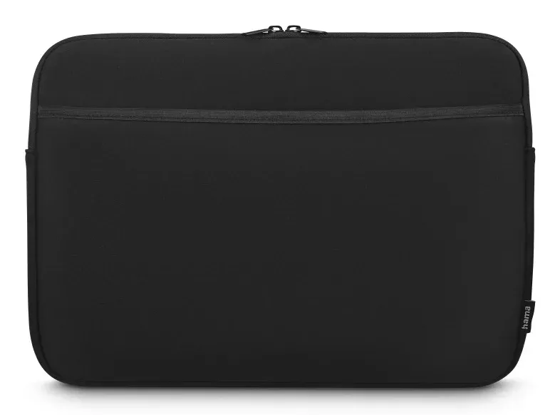 Hama Neoprene obal na notebook, do 15,6", predné vrecko, čierny
