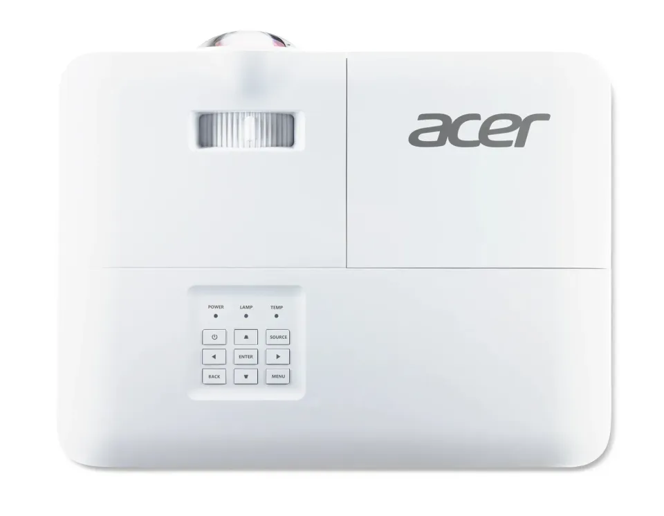 ACER Projektor S1387n, ShortThrow, WXGA (1280x800), 4000 ANSI, 20 000:1, VGA, HDMI, RJ45, repro 1x16W, 3.1Kg, LumiSense,