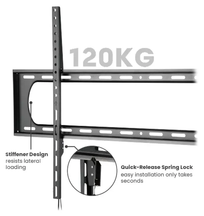 SUNNE by Elite Screens držák na zeď pro LCD a TV 60 - 120"/ max. 120 kg/ fixní