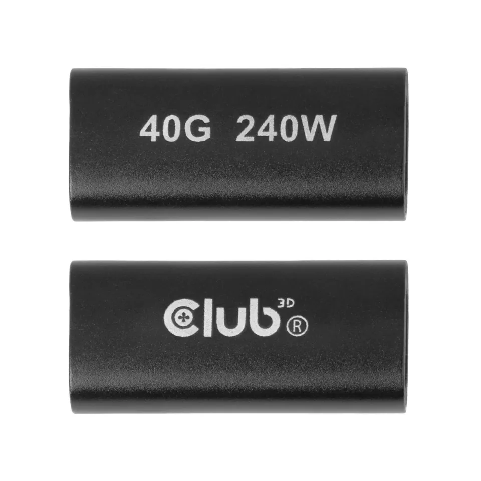 Club3D Adaptér Female USB-C 40G 240W 8K60Hz