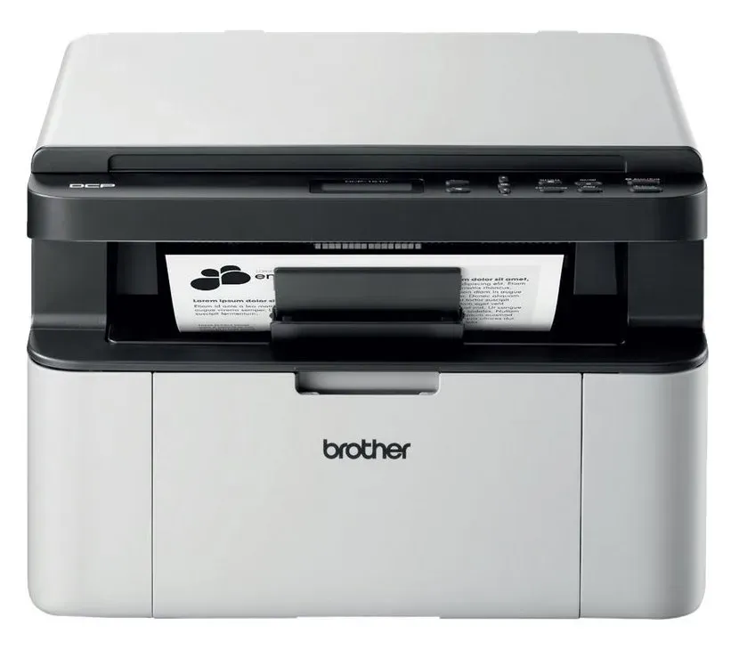 Brother DCP-1510E – černobílá laserová multifunkce A4 3 v 1, 20 str./min, USB, bílá