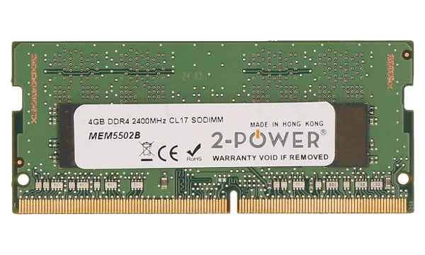 2-Power 4 GB PC4-19200S 2400 MHz DDR4 CL17 Non-ECC SoDIMM 1Rx8