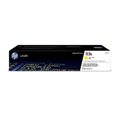 HP W2072A originální toner žlutý č.117A cca 700 str. (yellow, pro HP 150a, 150nw, MFP 178nw, 179fnw, Jetintelligence )