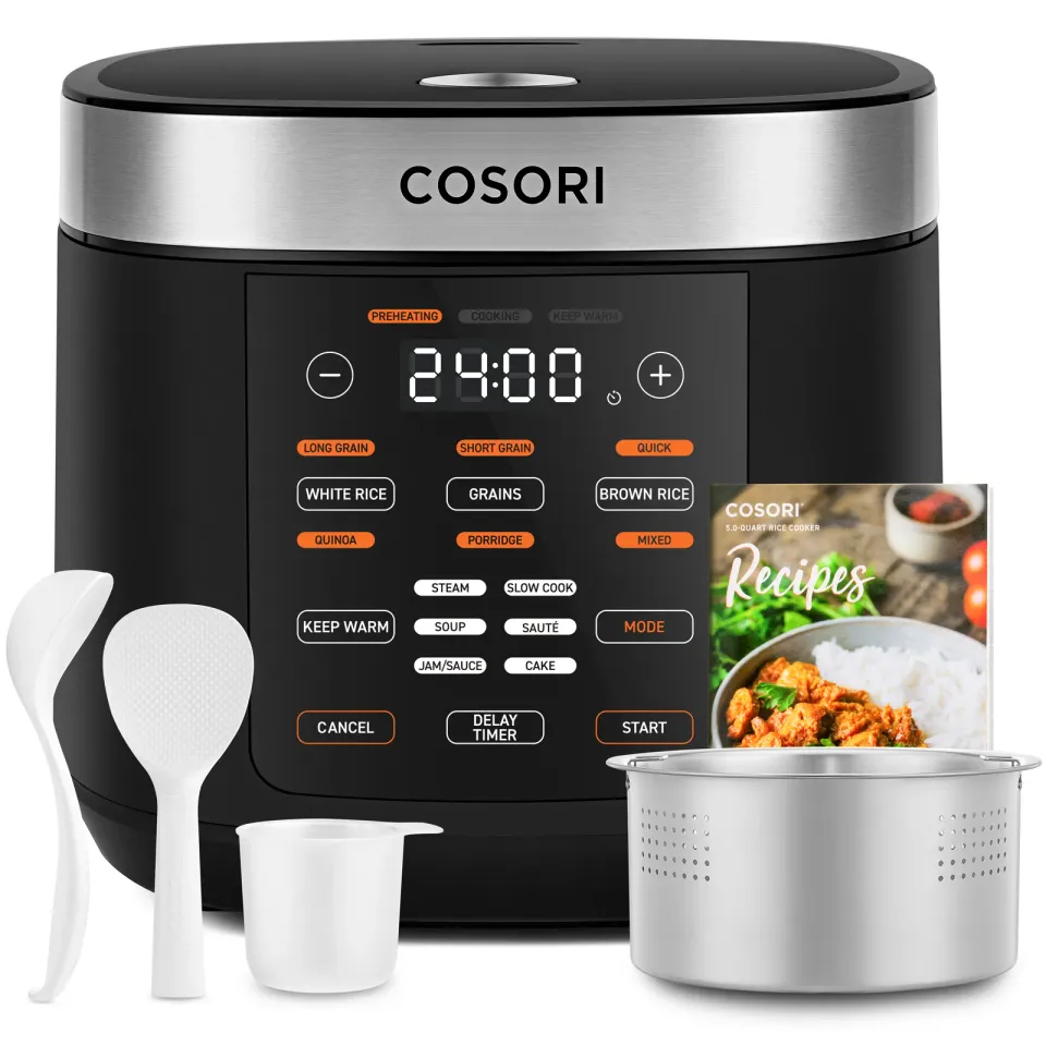 Cosori Multicooker CRC - multifunkční hrnec a rýžovar 5L