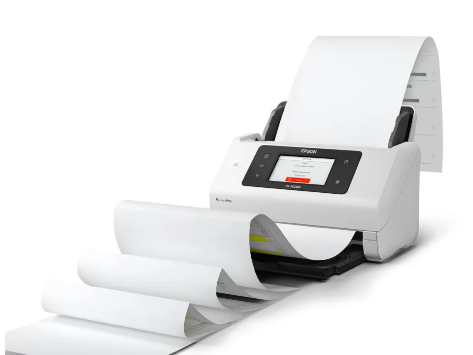 EPSON skener WorkForce DS-900WN - A4/70 str./min/600x600dpi/USB3.0/DADF/LAN/Wi-F