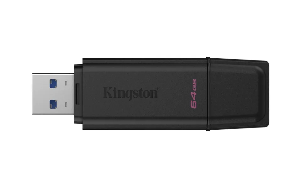 KINGSTON 64GB Portable USB 3.2 Gen 1 DataTraveler Exodia Black GEN2