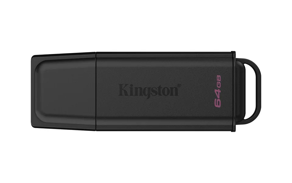 KINGSTON 64GB Portable USB 3.2 Gen 1 DataTraveler Exodia Black GEN2