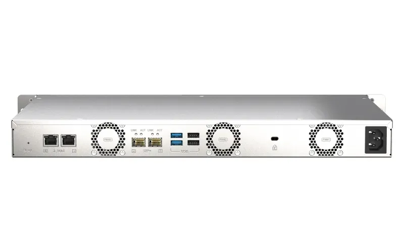 QNAP TS-435XeU-4G (4C/OCTEONTX2,Cortex-A72/2,2GHz/4GBRAM/4xSATA/2x2,5GbE/2xSFP+/2xUSB2.0/2xUSB3.2/2xM.2)