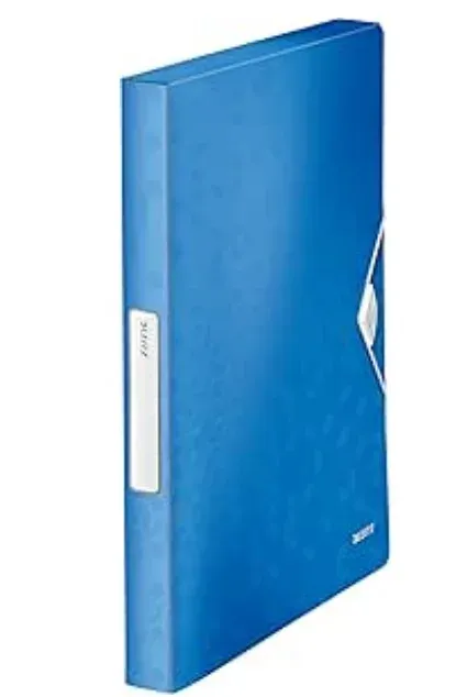 LEITZ Box na dokumenty WOW, PP, modrá