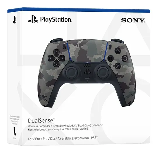 SONY Playstation Dualsense v3 Controller Gray Camo