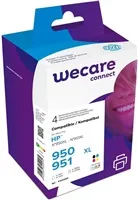 WECARE ARMOR cartridge pro HP Officejet Pro 8100, 8600, 1B+1C+1M+1Y, 1x75/3x30ml, 1x2890p/3x2295p (C2P43AE/950XL/951XL)