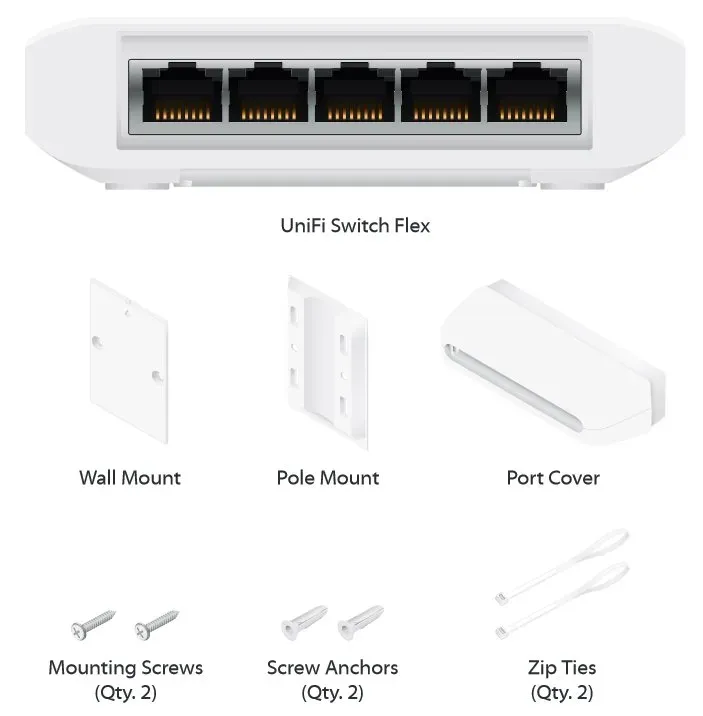 UBIQUITI USW-FLEX – UniFi Switch Flex