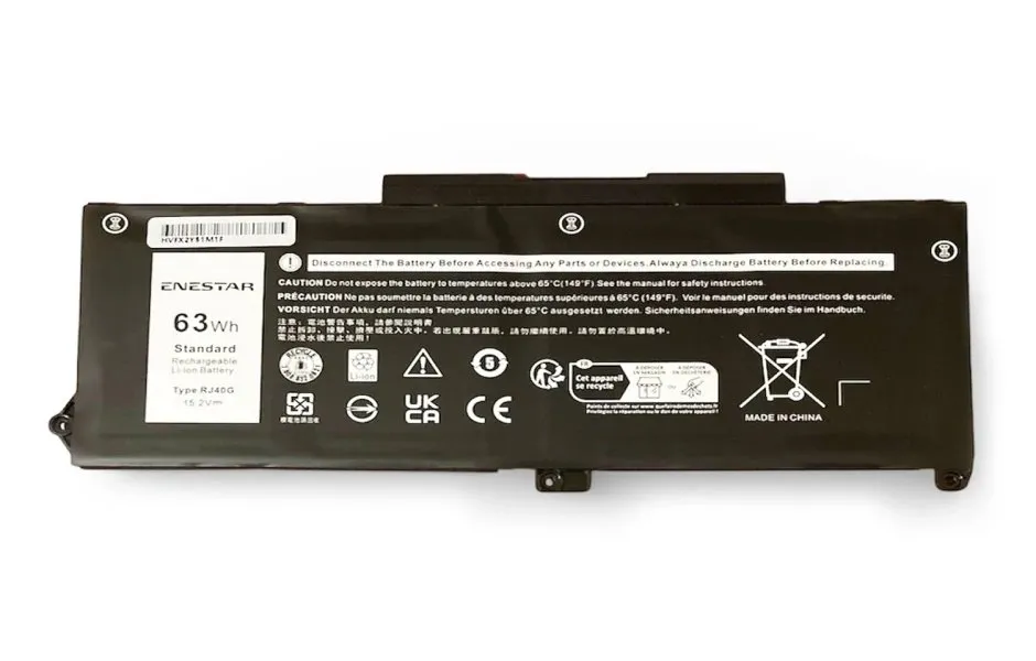TRX Baterie Enestar RJ40G pro notebooky Dell 451-BCSW Latitude 5420, 5520 - Li-Ion 15,2V 4145mAh 63Wh/ neoriginální