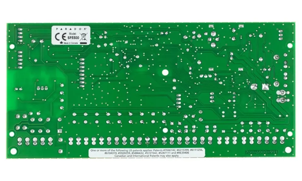 Paradox SP5500 panel, 2x5 zón, 2x PGM
