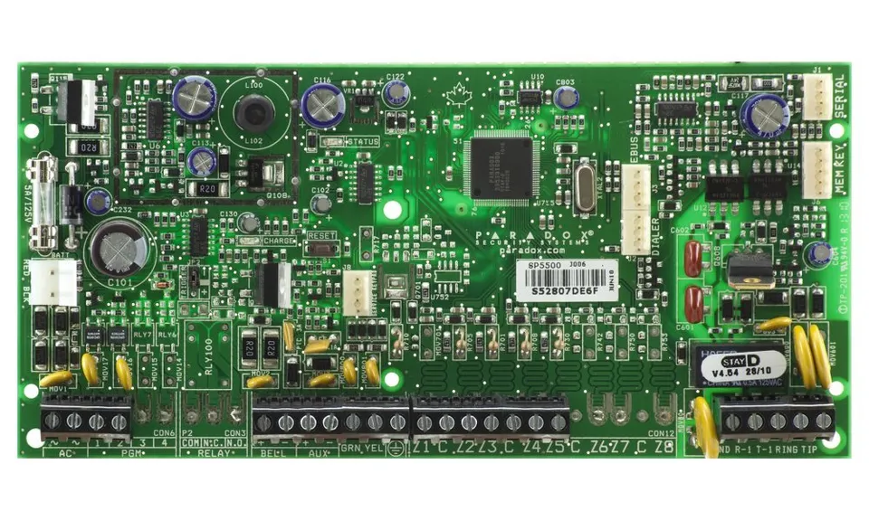 Paradox SP5500 panel, 2x5 zón, 2x PGM
