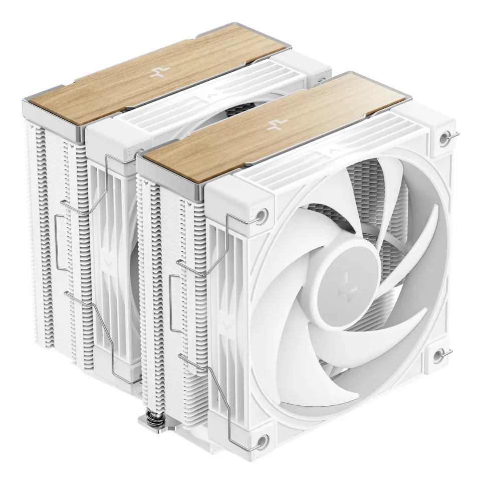 DEEPCOOL CPU Chladič AK620 G2 WH, 2x120, LGA1851, AM5, bílá