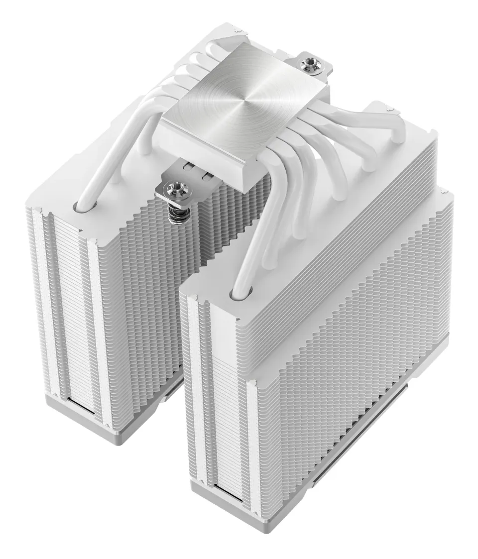 DEEPCOOL CPU Chladič AK620 G2 WH, 2x120, LGA1851, AM5, bílá
