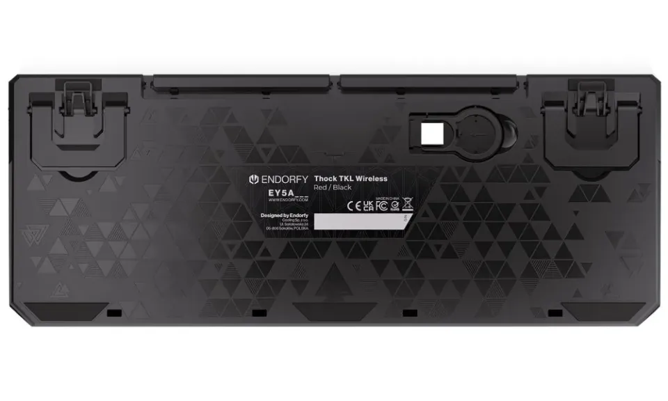 Endorfy herní klávesnice Thock TKL Wireless Red/USB/Red Sw./bezdrátová/mechanick