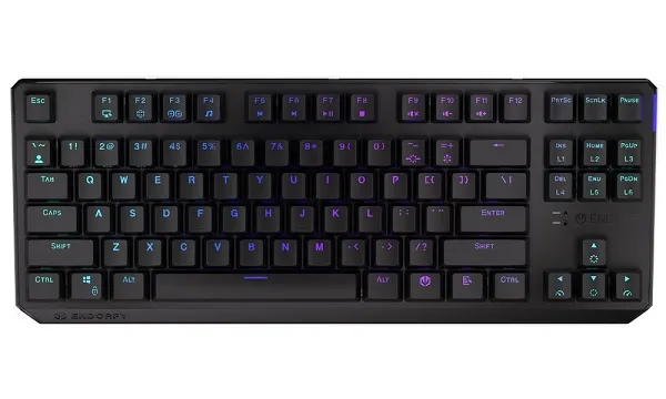 Endorfy herní klávesnice Thock TKL Wireless Red/USB/Red Sw./bezdrátová/mechanick