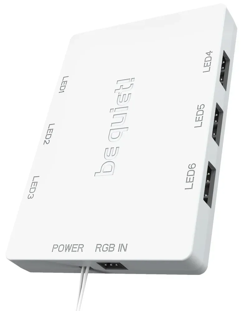 Be quiet! / ventilátor Light Wings White / 140mm / PWM / high speed / 3-pack / bílý