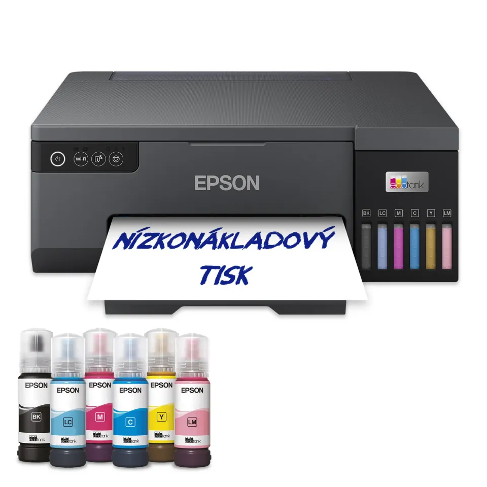 EPSON L8050 - A4/22ppm/6ink/potiskDVD/Wi-Fi/CISS