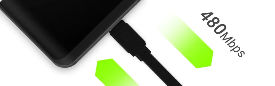 Green Cell Matte Kabel USB-C Type C 25cm s rychlým nabíjením, Ultra Charge, Quic