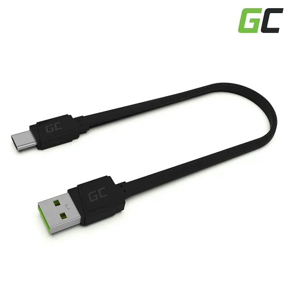 Green Cell Matte Kabel USB-C Type C 25cm s rychlým nabíjením, Ultra Charge, Quic