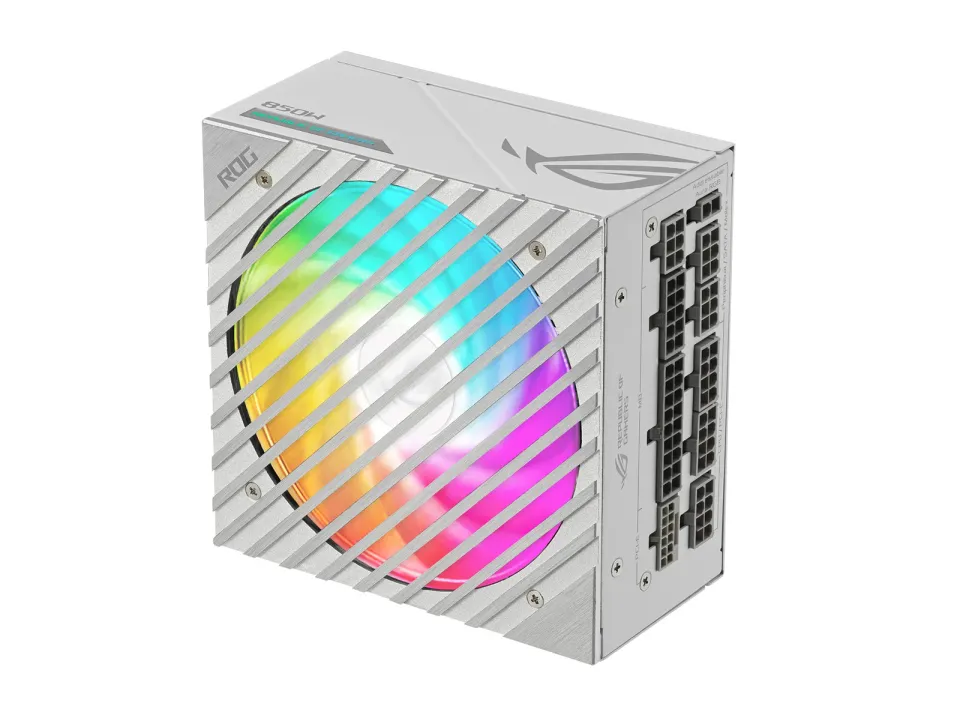 ASUS zdroj ROG Loki SFX-L 850W White Edition, 80+ Platinum, ARGB