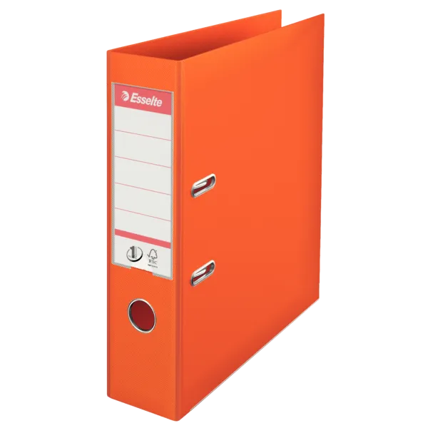 ESSELTE No. 1 pákový pořadač Power A4 75mm oranžový