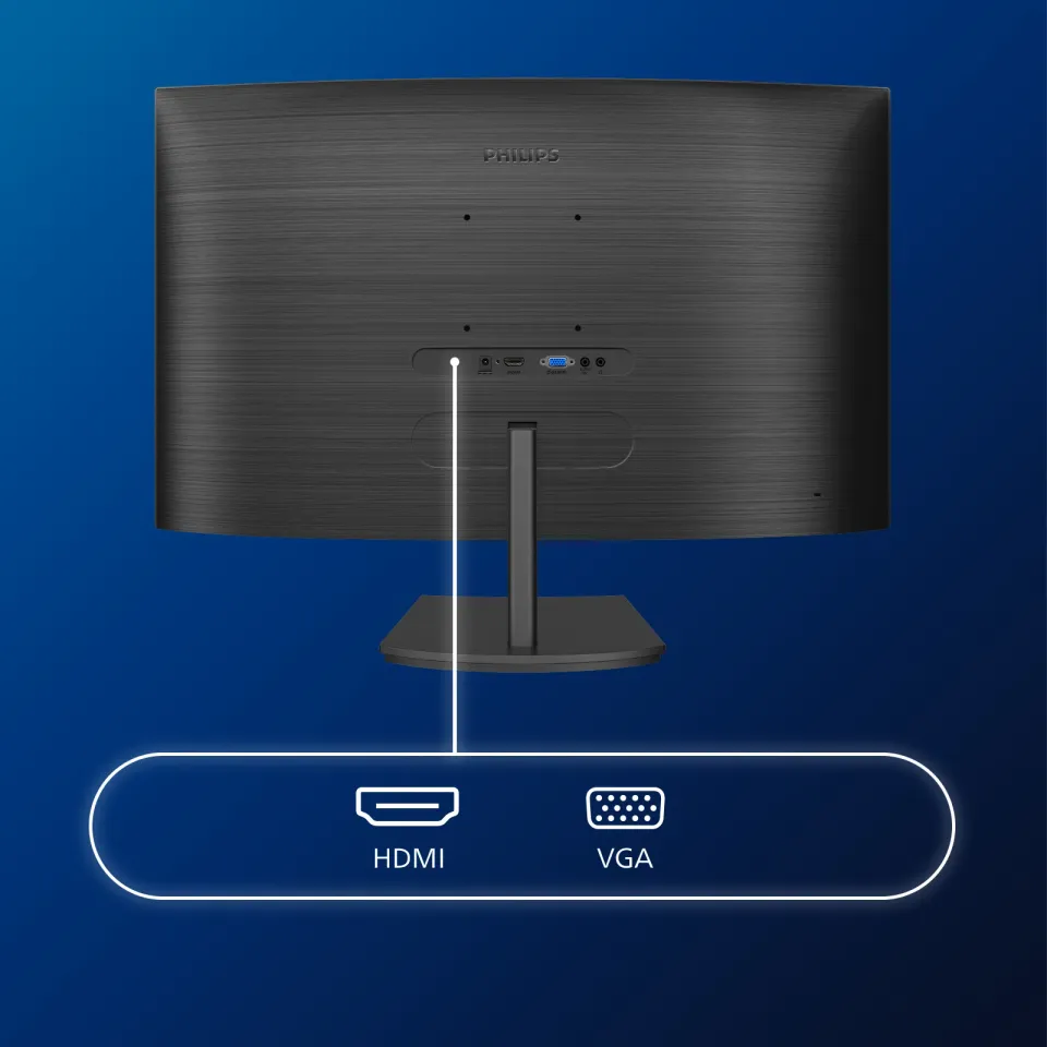 Philips MT VA LED 23,6" 241E1SCA/00 - VA panel, 1920x1080, D-Sub, HDMI, repro