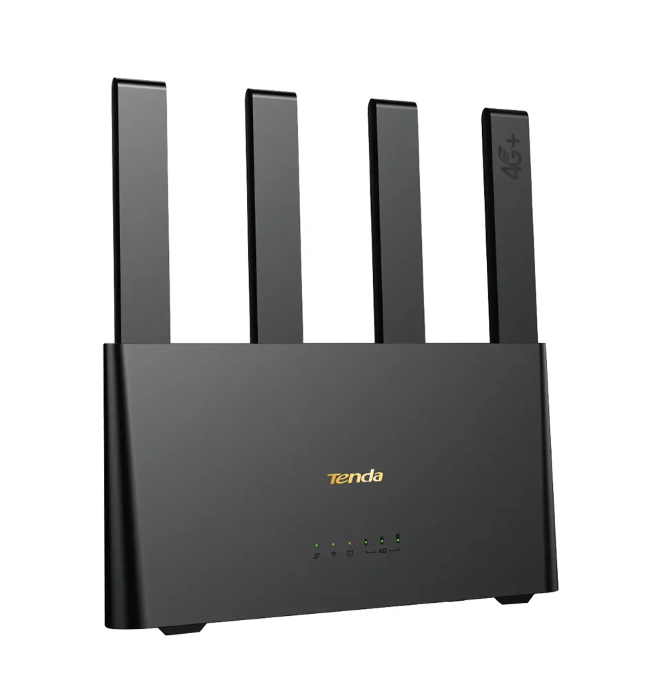 Tenda 4G08 WiFi AC1200 4G+ LTE Mesh router, 2x Gigabit WAN/LAN, IPv6, VPN, LTE Cat.6, CZ App