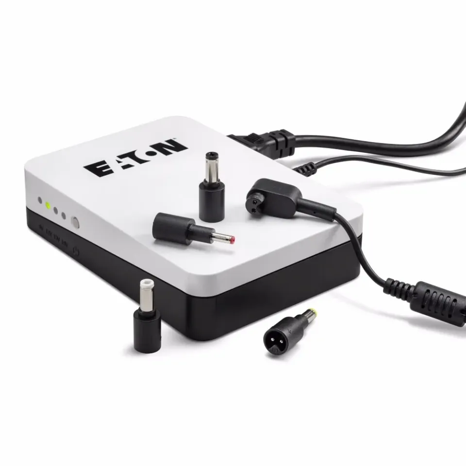 Eaton 3S Mini UPS, 36W DC, 9V/12V/15V/19V, 2200mAh, 4 různé konektory