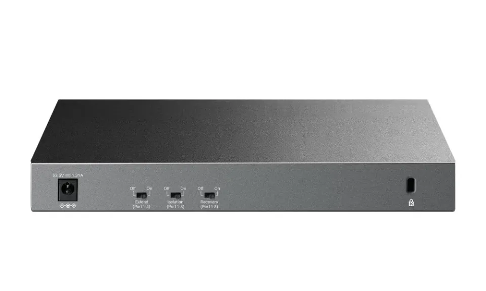 TP-Link LiteWave switch LS1210GP (9xGbE, 1xSFP, 8xPoE+, 61W, fanless)