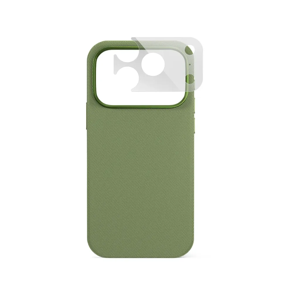 Epico SolidWoven Mag+ Case iPhone 17 Pro/18 Pro zelená
